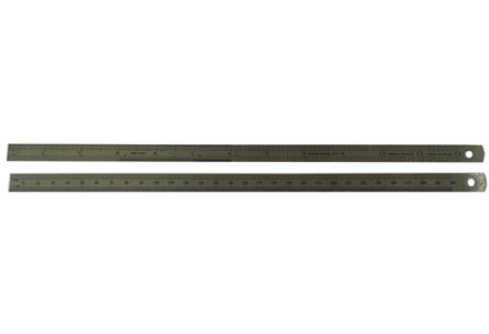 RS PRO Stahl Maßstab Biegsam, Höhensicher, Metrisch/zöllig 300mm X 12.5mm