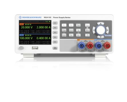 Rohde & Schwarz R&SNGA142 2-Kanal Linear Labornetzgerät 80W, 0 → 100V / 2A