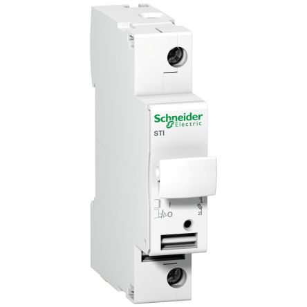 Schneider Electric STI Sicherungstrennschalter Einpolig, 10A, 10A, Acti 9, 8,5 X 31,5mm Sicherungsgröße