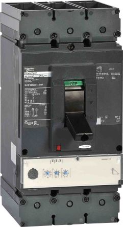Schneider Electric PowerPact NH, Leistungsschalter MCCB 3-polig, 600A / Abschaltvermögen 100 KA 750V, Fest