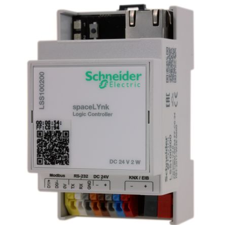 Schneider Electric LSS Logikcontroller, 4 Eing. / 1 Digitaleing. Physikalische Eigenschaften Eing.Typ Für SpaceLYnk
