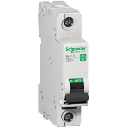 Schneider Electric Interruptor Automático 1P, 10A, Curva Tipo D, Poder De Corte 10 KA C60SP, Multi 9, Montaje En Carril DIN