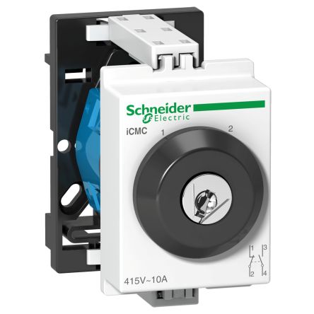 Schneider Electric Schlüsselschalter 2-Positionen 1-poliger Umschalter IP 40