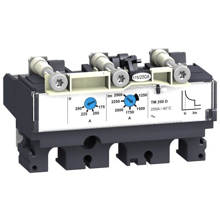 Schneider Electric Kompakt TM-D Für Kompakte Überlastschalter NSX 100/160/250, 690 V Ac, 750V Dc / 63A