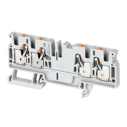 Rockwell Automation 1492-P Series Orange Feed Through Terminal Block
