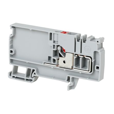 Rockwell Automation Bloc De Jonction De Traversée 1492-P, Rouge