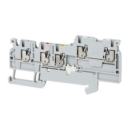 Rockwell Automation 1492-P Reihenklemmenblock Grau, 150 V / 13A