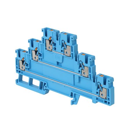 Rockwell Automation 1492-P Reihenklemmenblock Blau, 600 V / 20A