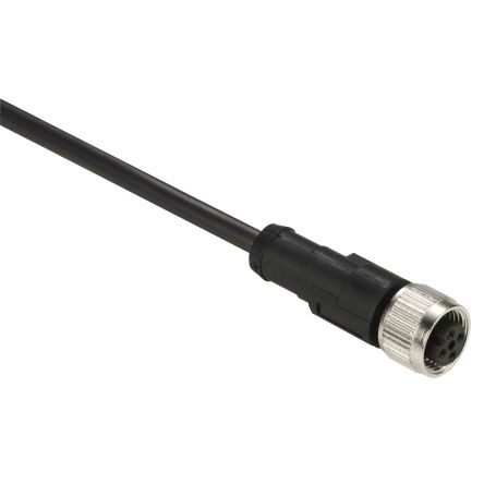 Telemecanique Sensors Cable De Conexión, Con. A M12 Hembra, 4 Polos, Long. 2m
