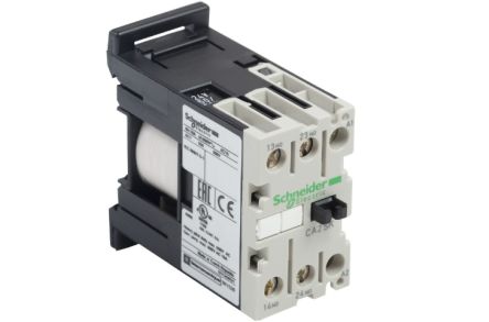Schneider Electric Control Relay 1NO + 1NC, 10 A Contact Rating, SP, TeSys