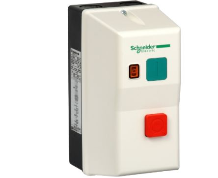 Schneider Electric TeSys Direktstarter 3-phasig 1,1 KW, 230 V Ac / 2,6 A, Manuell