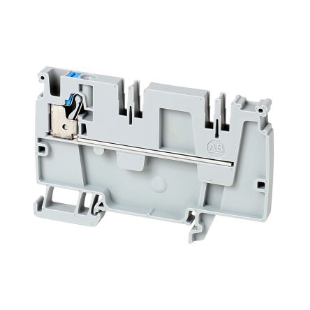 Rockwell Automation 1492-P Reihenklemmenblock Grau, 4mm², 250 V, 300 V / 20 A, 32 A, Einstecken