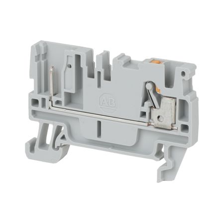 Rockwell Automation 1492-P Reihenklemmenblock Grau, 2.5mm², 600 V / 20 A, 24 A, Einstecken