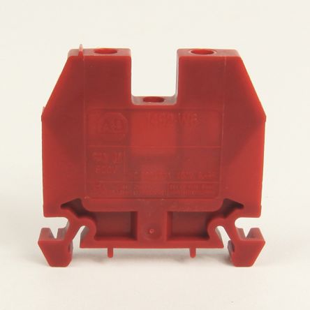 Rockwell Automation 1492-W Reihenklemme Rot, 800 V / 41A, Schraubanschluss