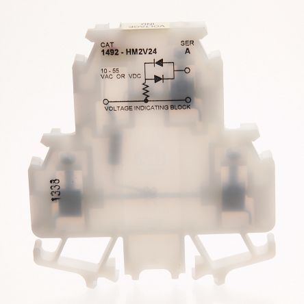 Rockwell Automation 1492-H Reihenklemmenblock Weiß, 4 → 0.05mm², 300 V