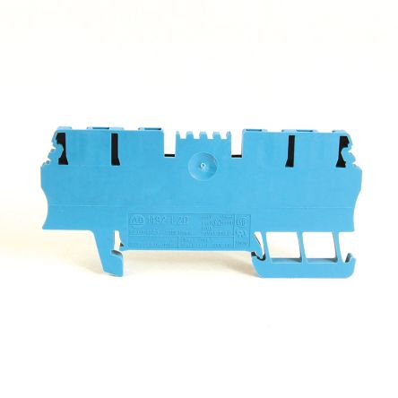 Rockwell Automation 1492 Reihenklemmenblock Blau, 1.5mm², 550 V / 20A, Federklemme