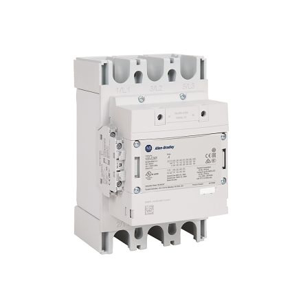 Rockwell Automation Contacteur, 3 Pôles, 1 N/F + 1 N/O, 265 A, 24 → 60 V C.a./c.c.