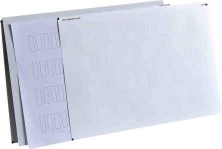 Schneider Electric Placa De Inscripción En Blanco Para Usar Con ZBZ001