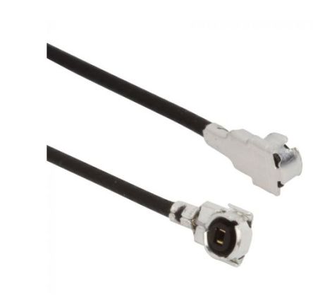 Amphenol RF Câble Coaxial, AMC, / AMC, 100mm, Noir