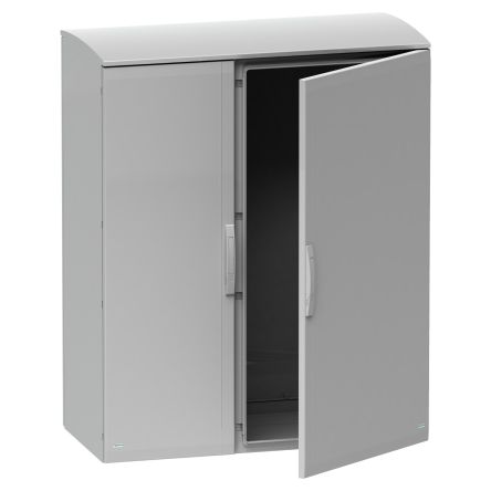 Schneider Electric NSYPLA Systemschrank IP44 Grau, 2 Türen, 1250 X 1250 X 320mm