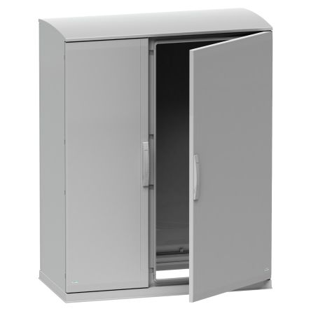 Schneider Electric Coffret Individuel à Double Portes NSYPLA Gris, IP44, 1250 X 1250 X 420mm