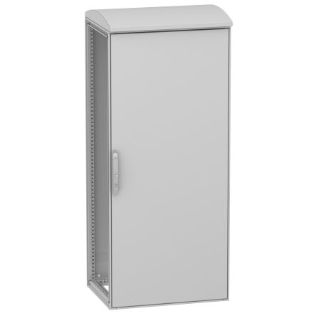 Schneider Electric NSYSFHD Systemschrank IP55, Aus Stahl Grau, Eine Tür, 2062 X 800 X 430mm