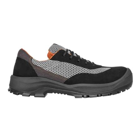 Parade Pacaya Unisex Black, Grey Toe Capped Low Safety Shoes, UK 7, EU 41