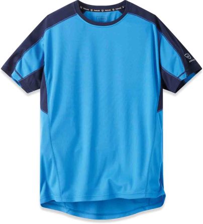 Parade T-shirt Manches Courtes Bleu OYABE Taille XL, Polyester