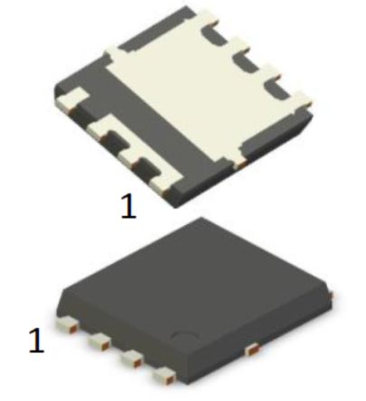 Infineon Transistor MOSFET & Diodo IPC90N04S53R6ATMA1, VDSS 40 V, ID 90 A, SuperSO8 5 X 6 De 8 Pines