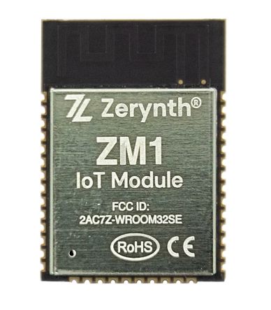 Zerynth WLAN-Modul 802.11b / G / N 3.6V 22.5 X 18 X 3.1mm
