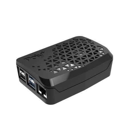 Argon 40 Caja De Plástico Negro Para Raspberry Pi 4