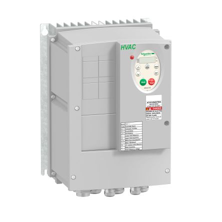 Schneider Electric Variable Speed Drive, 0.75 KW, 3 Phase, 480 V, 1.4 A, 1.7 A, Altivar 212 Series