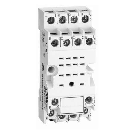 Rockwell Automation Relaissockel Zur Verwendung Mit 700-HNC-Relais 700-HN, 14 -Kontakt, DIN-Schiene, Tafelmontage, 300V