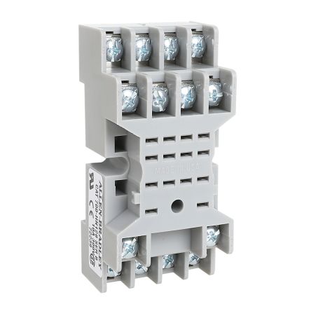 Rockwell Automation Relaissockel Zur Verwendung Mit 700-HNC Miniatur-Zeitrelais 700-HN, 14 -Kontakt, DIN-Schiene,