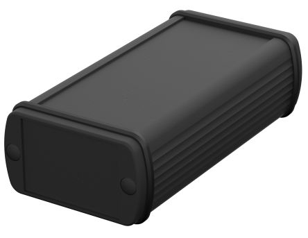 Bopla Caja De Uso General De Aluminio Negro, 57 X 32 X 100mm, IP65, Apantallada