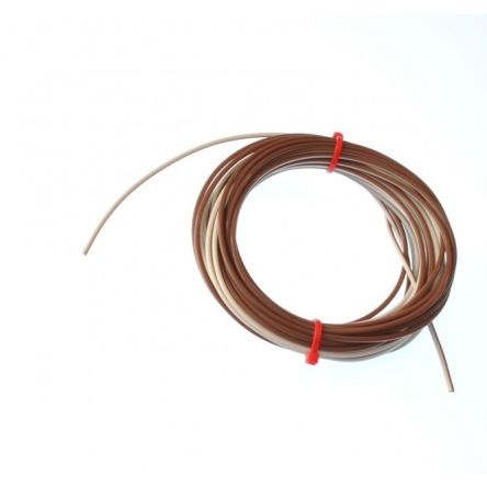RS PRO Câble Pour Thermocouple Type T, 100m, Non Blindé, Temp. Max. +260°C, Gaine PTFE