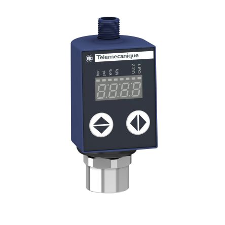 Telemecanique Sensors Telemecanique G1/4 Differenz Drucksensor 1.28bar Bis 16bar, Analog, Für Luft, Süßwasser, Hydrauliköl, Kühlflüssigkeit