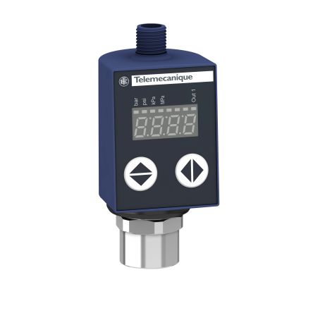 Telemecanique Sensors Sensore Di Pressione Differenziale, 25bar Max, Uscita Analogico + Discreto