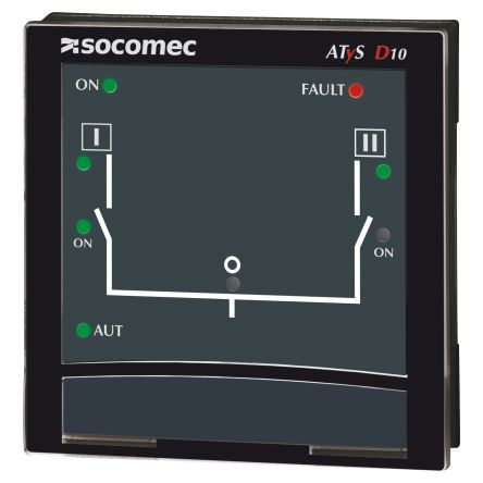 Socomec LCD Prozessanzeige Für Betriebsmodus, Position, Quellen-Verfügbarkeit