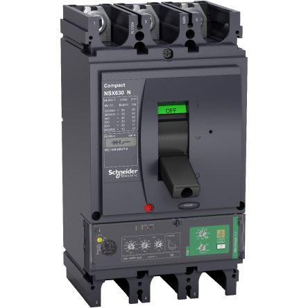 Schneider Electric Kompakt LV43, Leistungsschalter MCCB 3-polig, 570A, Fest