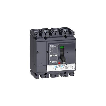 Schneider Electric, ComPact MCCB Molded Case Circuit Breaker 4P 160A, Fixed Mount