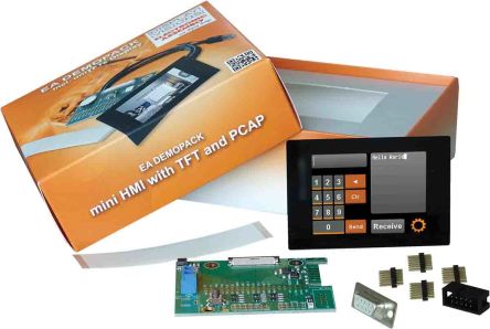 Display Visions Display-Interface Set Für Einschließlich Miniatur Touch Panel (PCAP) 2,8 Zoll TFT Programmierbarer PCAP