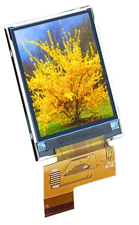 Display Visions TFT-LCD-Anzeige 2Zoll SPI Mit Touch Screen, 240 X 320pixels, 31.2 X 41.4mm