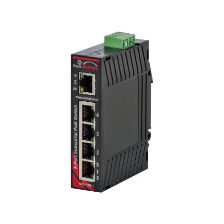 Red Lion Ethernet-Switch, 5 X RJ45 Für DIN-Schienen, 10 → 30V Dc