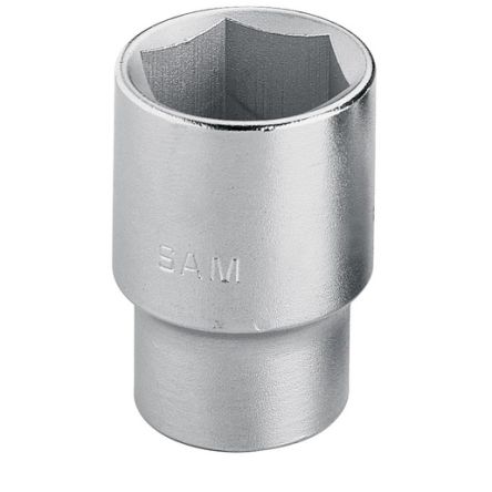SAM 1/2 Zoll, 16mm Sechskant Schlag-Steckschlüssel, 80 Mm