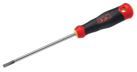 SAM Slotted Screwdriver, 125 Mm Blade, 237.6 Mm Overall