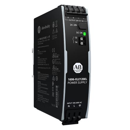 Rockwell Automation Rockwell 1606 DIN-Schienen Netzteil, 100 → 240 V Ac, 110 → 150 V Dc, 24V / 5A