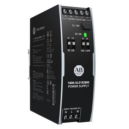 Rockwell Automation Rockwell 1606 DIN-Schienen Netzteil, 240V Ac, 12V / 16A