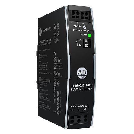 Rockwell Automation Rockwell 1606 DIN-Schienen Netzteil, 100 → 240 V Ac, 110 → 150 V Dc, 24V / 10A