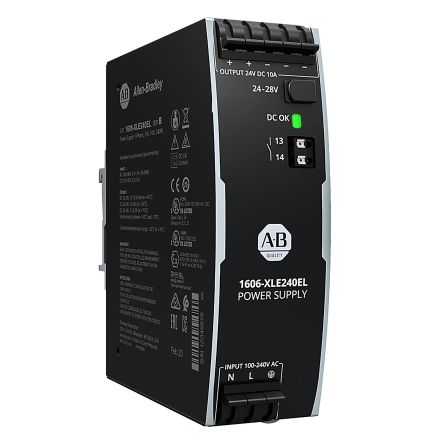 Rockwell Automation Rockwell 1606 DIN-Schienen Netzteil, 100 → 240 V Ac, 110 → 150 V Dc, 24V / 10A